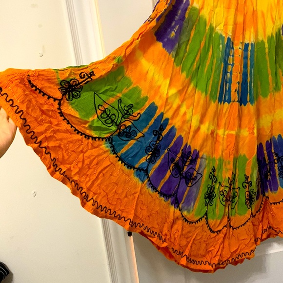 Flowy Boho Beach Cover Up - Picture 2 of 2